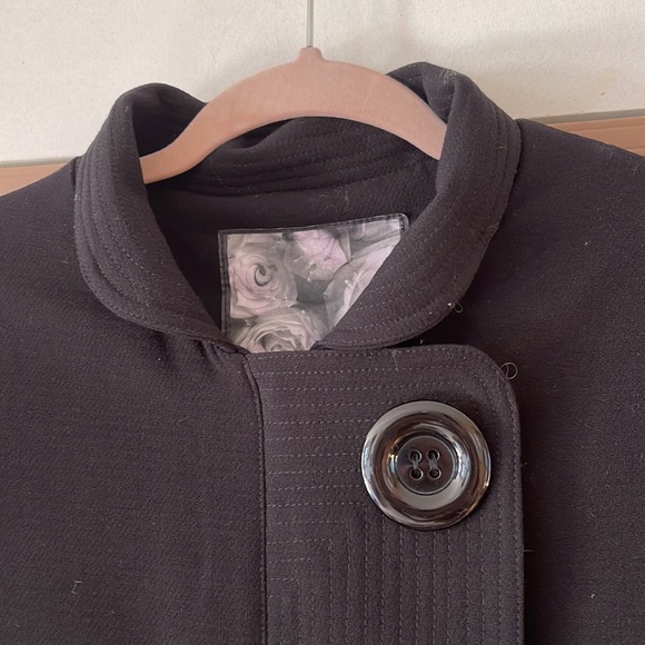 Kensie 3/4” sleeve Asian style beautiful dress coat size S - Picture 2 of 11